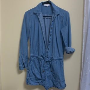 Denim Romper